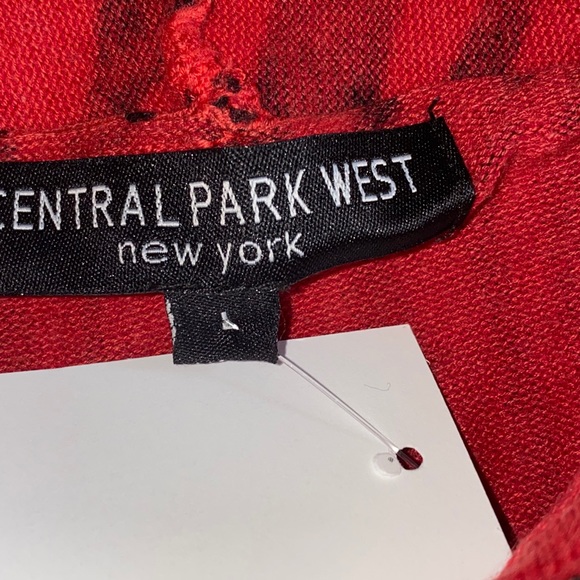 🐾Central Park West  New York Tiger Animal Print Hoodie Large - Picture 6 of 9